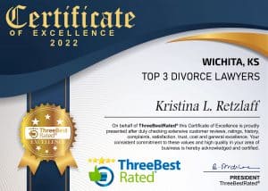 LawPoint Kristina Retzlaff 2022 Top 3 Certificate